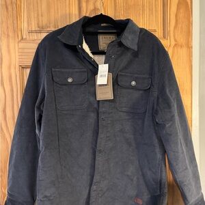 Jachs Men's Dark Blue Shirt Jacket